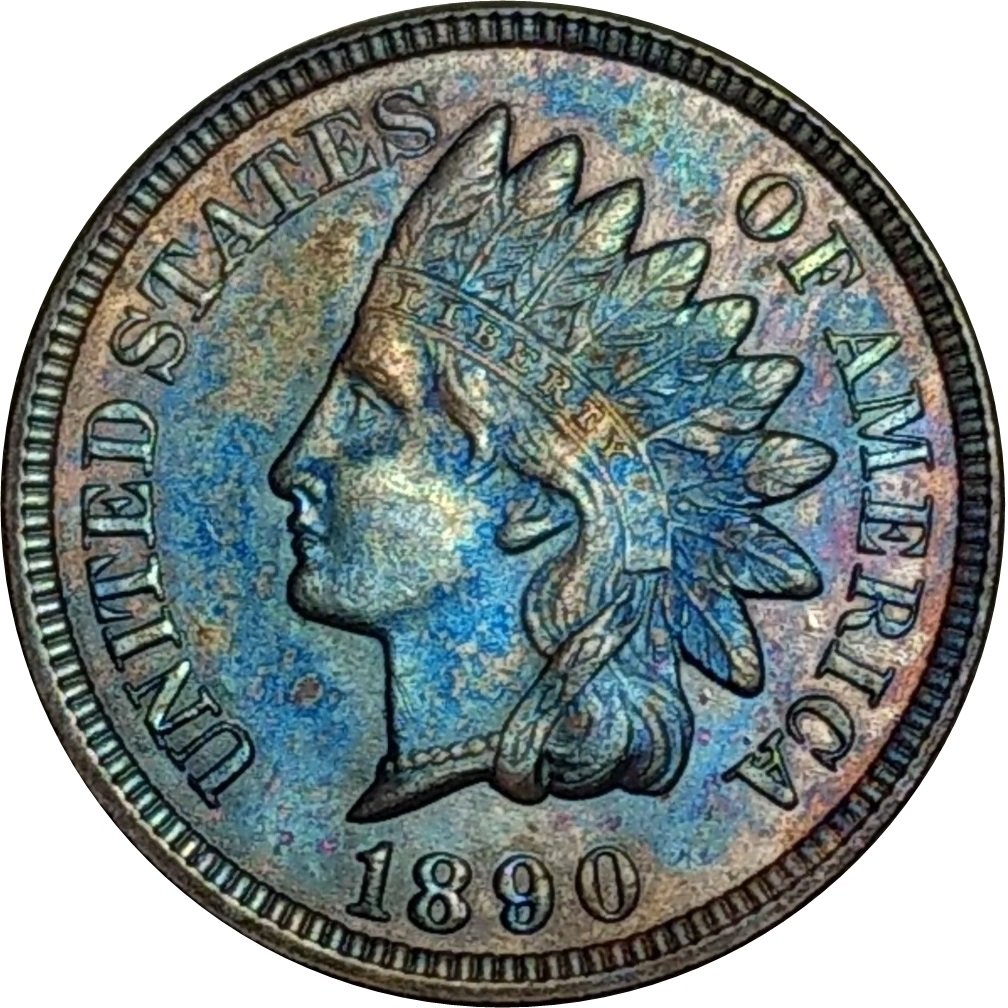 1890-Indian-Head-Cent-#m1